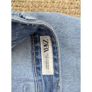 ZARA Men’s Light Wash Denim Carpenter Jeans - Size 32